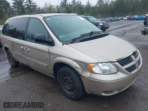 2005 Dodge Caravan SE with VIN 2D4GP24R95R324515, listed as a IAAI auction lot 42195916 with 185,491 mi miles and . Bid and sale history available at carsss.com. Image 1.