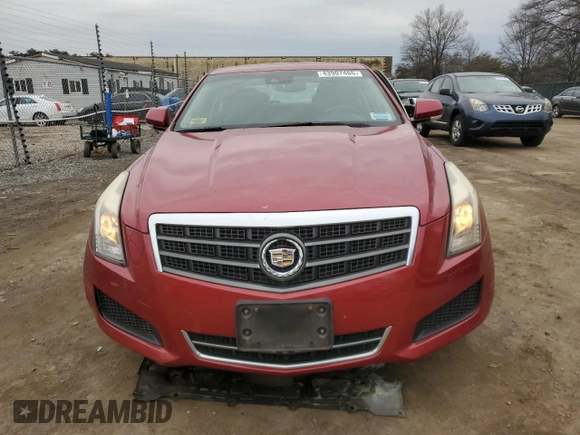 2013 Cadillac ATS Luxury with VIN 1G6AH5S36D0121285, listed as a Copart auction lot 43907465 with 53,847 mi miles and Clean Title. Bid and sale history available at carsss.com. Image 5.