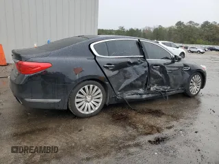 2015 Kia K900 Premium with VIN KNALU4D45F6026246, listed as a Copart auction lot 86622434 with 102,508 mi miles and Salvage Title. Bid and sale history available at carsss.com. Image 3.
