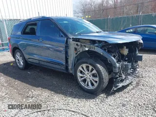 2020 Ford Explorer Limited with VIN 1FMSK8FHXLGA93776, listed as a IAAI auction lot 41795761 with 78,452 mi miles. Bid and sale history available at carsss.com. Image 1.
