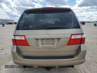 2007 Honda Odyssey EX-L with VIN 5FNRL38757B440549, listed as a Copart auction lot 56468505 with 211,759 mi miles and Clean Title. Bid and sale history available at DreamBid. Image 6.