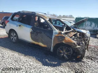 2020 Nissan Pathfinder S with VIN 5N1DR2AN9LC622057, listed as a Copart auction lot 48501545 with 0 mi miles and Non Repairable. Bid and sale history available at carsss.com. Image 4.
