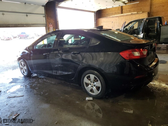 2017 Chevrolet Cruze LS with VIN 1G1BC5SM7H7131435, listed as a Copart auction lot 53257565 with 58,217 mi miles and Salvage Title. Bid and sale history available at carsss.com. Image 2.
