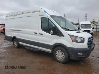 2022 Ford E-Transit Cargo with VIN 1FTBW3XK3NKA35658, listed as a Copart auction lot 44248515 with 50,410 mi miles and Clean Title. Bid and sale history available at carsss.com. Image 4.