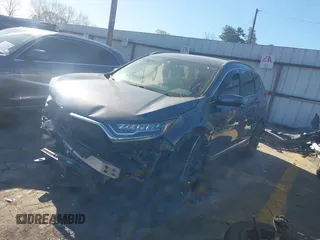 2017 Honda CR-V Touring with VIN 2HKRW1H94HH505584, listed as a IAAI auction lot 41867850 with 1 mi miles. Bid and sale history available at carsss.com. Image 17.