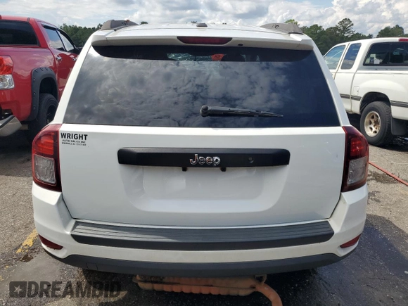 2016 Jeep Compass Sport SE z VIN 1C4NJCBA9GD590955, wystawiony jako Copart lot #71646874 z przebiegiem Nie podano mil oraz Nie do naprawy • Non repairable. Historia ofert i sprzedaży dostępna na DreamBid. Obrazek 6.