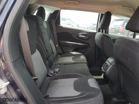 2015 Jeep Cherokee Sport with VIN 1C4PJLAB2FW723027, listed as a Copart auction lot 87520855 with 118,122 mi miles and Salvage Title. Bid and sale history available at carsss.com. Image 12.