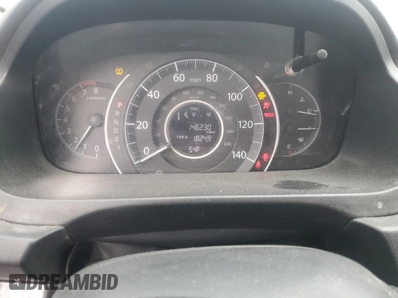 2013 Honda CR-V EX-L with VIN 5J6RM3H71DL030394, listed as a Copart auction lot 47464945 with 146,230 mi miles and Salvage Title. Bid and sale history available at DreamBid. Image 9.
