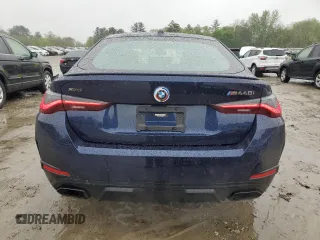 2022 BMW 4 Series M440i xDrive with VIN WBA13AW04NFM50227, listed as a Copart auction lot 55770745 with 36,788 mi miles and Salvage title. Bid and sale history available at DreamBid. Image 6.