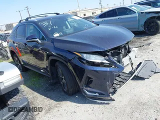 2022 Lexus RX with VIN 2T2HZMAA1NC226807, listed as a IAAI auction lot 41371826 with 38,073 mi miles. Bid and sale history available at carsss.com. Image 1.
