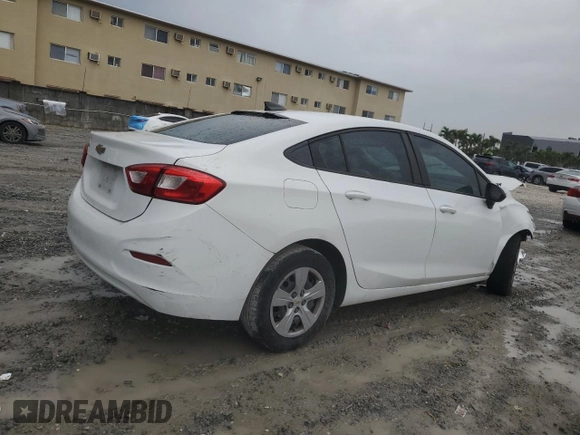 2018 Chevrolet Cruze LS with VIN 1G1BC5SM9J7132494, listed as a Copart auction lot 50575775 with 112,737 mi miles and Salvage Title. Bid and sale history available at DreamBid. Image 3.