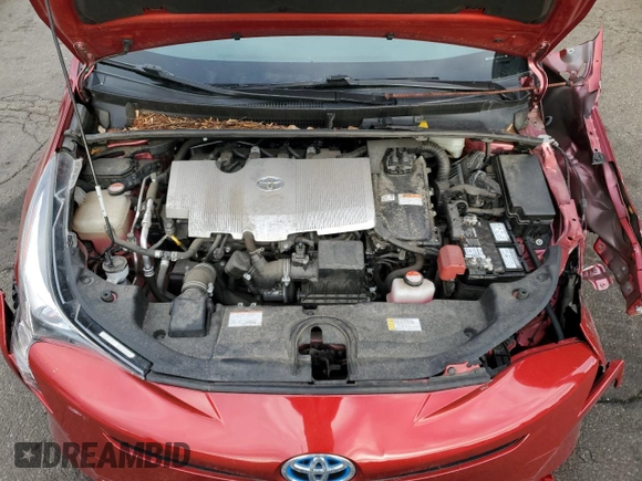 2016 Toyota Prius Two with VIN JTDKBRFU4G3516422, listed as a Copart auction lot 54629045 with 79,228 mi miles and Salvage Title. Bid and sale history available at DreamBid. Image 11.