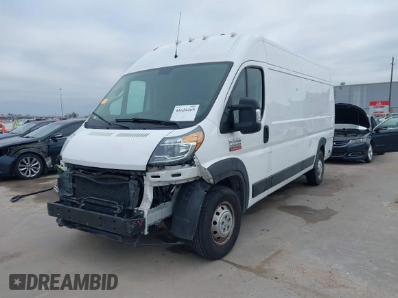 2021 Ram ProMaster Cargo with VIN 3C6MRVJG6ME551859, listed as a IAAI auction lot 41620269 with 71,790 mi miles and . Bid and sale history available at carsss.com. Image 22.