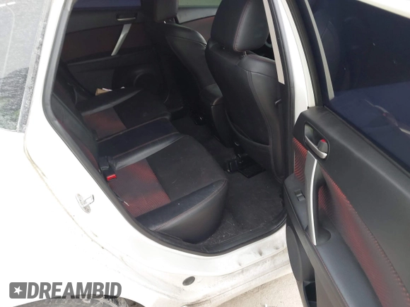 2013 Mazda 3 Mazdaspeed3 Touring with VIN JM1BL1L44D1831764, listed as a IAAI auction lot 41453705 with 109,506 mi miles and . Bid and sale history available at DreamBid. Image 8.
