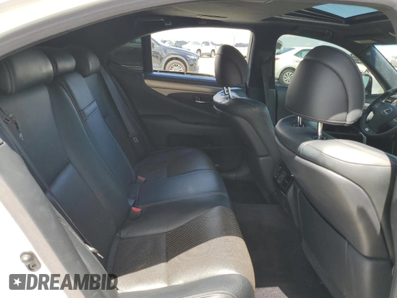 2015 Lexus LS 460 with VIN JTHBL5EF0F5136665, listed as a Copart auction lot 56854765 with 73,875 mi miles and Salvage title. Bid and sale history available at DreamBid. Image 10.