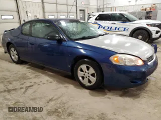 2006 Chevrolet Monte Carlo LT 3.5L with VIN 2G1WM15K769184360, listed as a Copart auction lot 50596105 with 259,503 mi miles and Salvage Title. Bid and sale history available at carsss.com. Image 4.