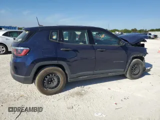 2019 Jeep Compass Sport с VIN 3C4NJCAB5KT844352, выставлен на аукционе Copart как лот 49281295 с пробегом 64 706 миль миль и На запчасти • Non repairable. История ставок и продаж доступна на DreamBid. Изображение 3.