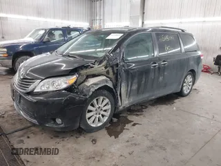 2013 Toyota Sienna XLE AAS with VIN 5TDYK3DC4DS357154, listed as a IAAI auction lot 41545099 with 168,378 mi miles and . Bid and sale history available at carsss.com. Image 17.