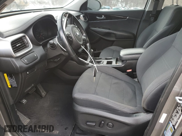 2018 Kia Sorento LX with VIN 5XYPGDA33JG415089, listed as a Copart auction lot 45523775 with 76,613 mi miles and Non Repairable. Bid and sale history available at carsss.com. Image 7.