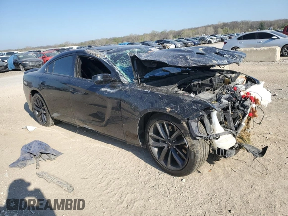2019 Dodge Charger GT with VIN 2C3CDXHG0KH597651, listed as a Copart auction lot 52932935 with Not Provided miles and Salvage Title. Bid and sale history available at DreamBid. Image 4.