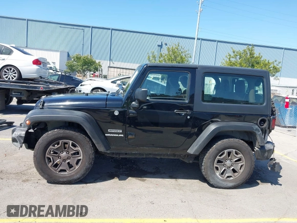 2013 Jeep Wrangler Sport с VIN 1C4AJWAG7DL594283, выставлен на аукционе IAAI как лот 42609762 с пробегом 155 291 миль миль и . История ставок и продаж доступна на DreamBid. Изображение 14.