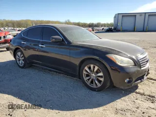 2011 Infiniti M with VIN JN1BY1AP6BM326922, listed as a Copart auction lot 50186505 with Not provided miles and Salvage title. Bid and sale history available at DreamBid. Image 4.