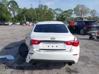 2015 Infiniti Q50 Premium z VIN JN1BV7AR5FM415612, wystawiony jako IAAI lot #41726943 z przebiegiem 120 534 mil mil oraz . Historia ofert i sprzedaży dostępna na DreamBid. Obrazek 16.