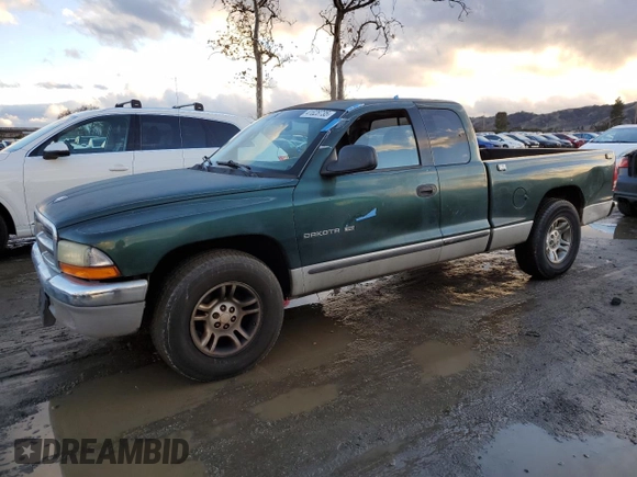 2001 Dodge Dakota z VIN 1B7GL22X51S315149, wystawiony jako Copart lot #41628735 z przebiegiem 295 276 mil mil oraz Czysty tytuł • Clean title. Historia ofert i sprzedaży dostępna na DreamBid. Obrazek 1.