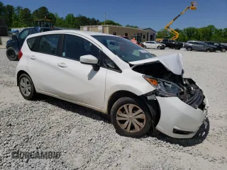 2017 Nissan Note SR with VIN 3N1CE2CP2HL368734, listed as a Copart auction lot 52343565 with Not Provided miles and Clean Title. Bid and sale history available at DreamBid. Image 4.