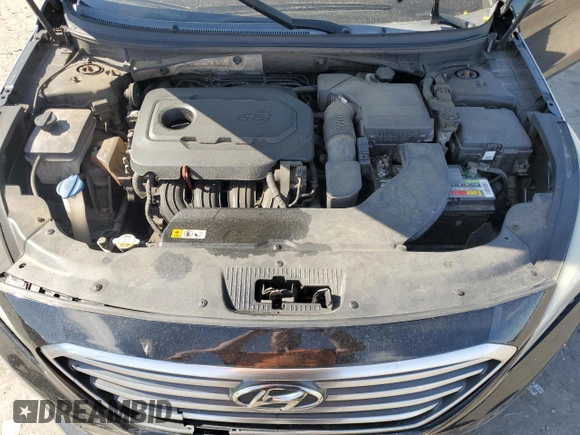 2016 Hyundai Sonata SE z VIN 5NPE24AF9GH275762, wystawiony jako Copart lot #57659225 z przebiegiem 190 229 mil mil oraz Szkoda całkowita • Salvage title. Historia ofert i sprzedaży dostępna na DreamBid. Obrazek 11.