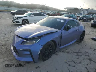 2023 Toyota GR86 Premium with VIN JF1ZNBF1XP8750107, listed as a Copart auction lot 85608874 with 14,802 mi miles and Salvage Title. Bid and sale history available at carsss.com. Image 1.
