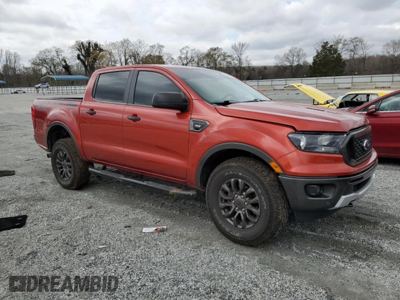 2019 Ford Ranger XL with VIN 1FTER4FH2KLA36645, listed as a Copart auction lot 50328755 with 69,381 mi miles and Salvage title. Bid and sale history available at DreamBid. Image 4.