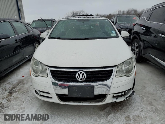 2007 Volkswagen Eos 2.0T with VIN WVWBA71F37V045223, listed as a Copart auction lot 47070825 with 160,406 mi miles and Salvage Title. Bid and sale history available at DreamBid. Image 5.