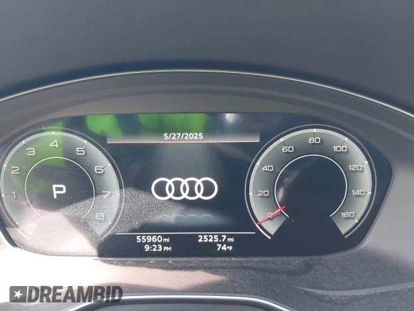 2023 Audi A4 S line Premium Plus z VIN WAUEAAF41PN003020, wystawiony jako IAAI lot #42369885 z przebiegiem 55 960 mil mil oraz . Historia ofert i sprzedaży dostępna na DreamBid. Obrazek 7.