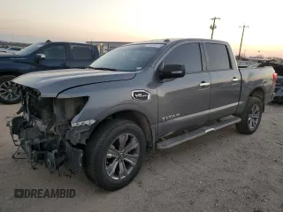 2017 Nissan Titan SL with VIN 1N6AA1E63HN556366, listed as a Copart auction lot 44040775 with 119,794 mi miles and Salvage title. Bid and sale history available at DreamBid. Image 1.