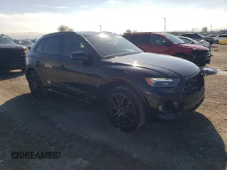 2021 Audi SQ5 Premium Plus with VIN WA1B4AFY7M2040788, listed as a Copart auction lot 84320614 with 38,406 mi miles and Salvage Title. Bid and sale history available at DreamBid. Image 4.