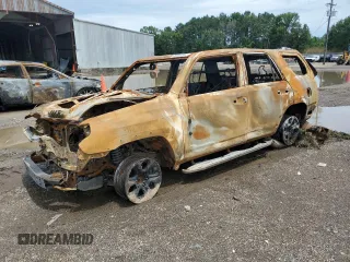 2019 Toyota 4Runner SR5 with VIN JTEBU5JR4K5612291, listed as a Copart auction lot 60897955 with Not provided miles and Salvage title. Bid and sale history available at DreamBid. Image 1.