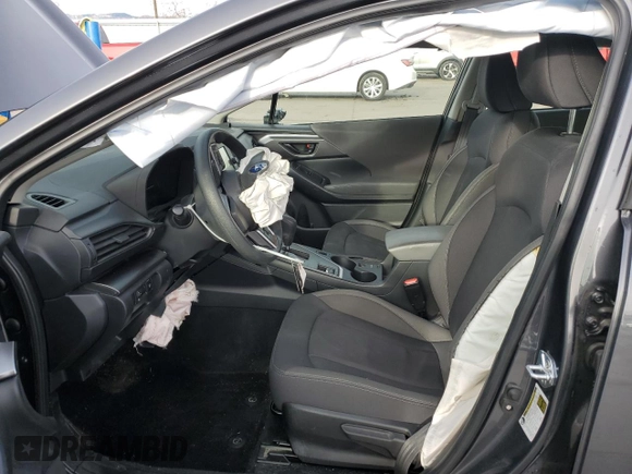 2024 Subaru Impreza with VIN JF1GUABC9R8297483, listed as a Copart auction lot 82205914 with 18,473 mi miles and Salvage Title. Bid and sale history available at carsss.com. Image 7.