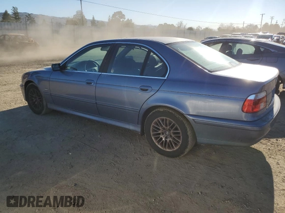 2003 BMW 5 Series 530iA with VIN WBADT63443CK29419, listed as a Copart auction lot 87533935 with 165,472 mi miles and Clean Title. Bid and sale history available at carsss.com. Image 2.