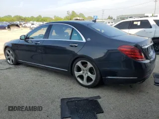 2015 Mercedes-Benz S 550 with VIN WDDUG8FB6FA084872, listed as a Copart auction lot 59763335 with 146,512 mi miles and Clean title. Bid and sale history available at DreamBid. Image 2.