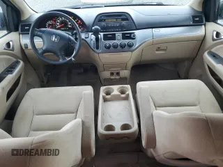2005 Honda Odyssey LX with VIN 5FNRL382X5B107510, listed as a Copart auction lot 59554905 with 124,393 mi miles and Salvage title. Bid and sale history available at DreamBid. Image 8.