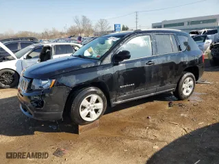 2017 Jeep Compass High Altitude with VIN 1C4NJCEA3HD156334, listed as a Copart auction lot 48219475 with 51,927 mi miles and Salvage Title. Bid and sale history available at carsss.com. Image 1.