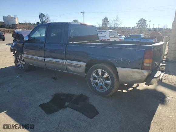 2001 Chevrolet Silverado 1500 LT with VIN 2GCEC19T111325889, listed as a Copart auction lot 87169414 with 0 mi miles and Salvage Title. Bid and sale history available at carsss.com. Image 2.