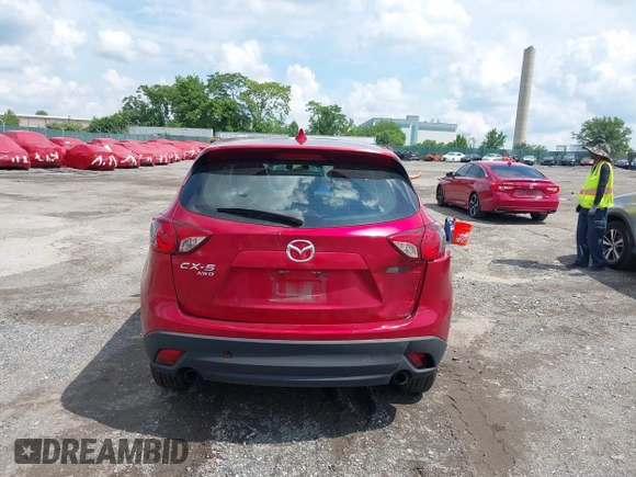 2015 Mazda CX-5 Sport with VIN JM3KE4BY5F0502121, listed as a IAAI auction lot 42652276 with 192,462 mi miles and . Bid and sale history available at DreamBid. Image 16.