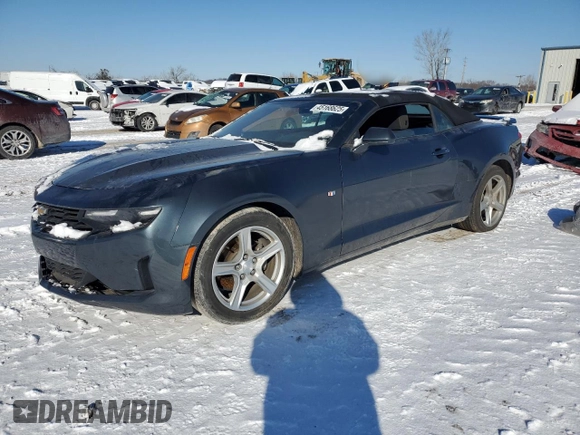 2020 Chevrolet Camaro 1LT with VIN 1G1FB3DS0L0116538, listed as a Copart auction lot 45168625 with 0 mi miles and Non Repairable. Bid and sale history available at carsss.com. Image 1.