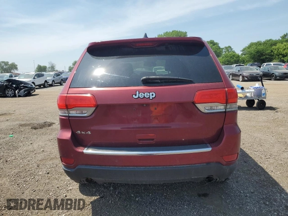2014 Jeep Grand Cherokee Limited with VIN 1C4RJFBG7EC100846, listed as a Copart auction lot 60416575 with 216,468 mi miles and Salvage title. Bid and sale history available at DreamBid. Image 6.