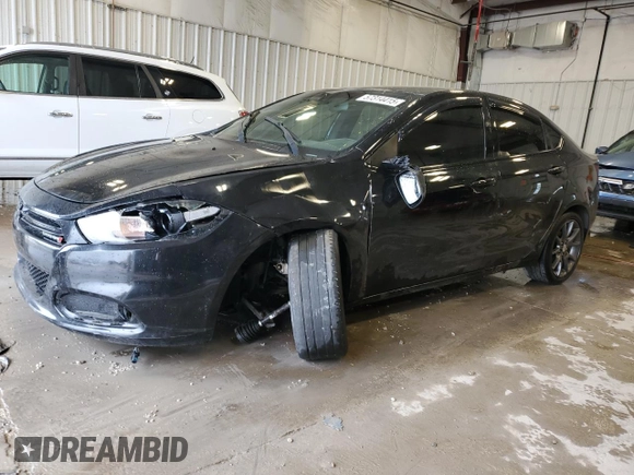 2015 Dodge Dart SXT z VIN 1C3CDFBB5FD344660, wystawiony jako Copart lot #57314415 z przebiegiem 124 251 mil mil oraz Nie do naprawy • Non repairable. Historia ofert i sprzedaży dostępna na DreamBid. Obrazek 1.