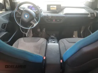 2017 BMW i3 with VIN WBY1Z8C30HV891273, listed as a Copart auction lot 58268495 with 136,735 mi miles and Salvage title. Bid and sale history available at DreamBid. Image 8.