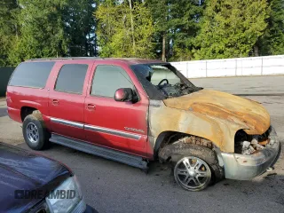 2005 GMC Yukon XL SLT with VIN 1GKFK16Z95J100913, listed as a Copart auction lot 51825525 with Not Provided miles and Salvage Title. Bid and sale history available at carsss.com. Image 4.