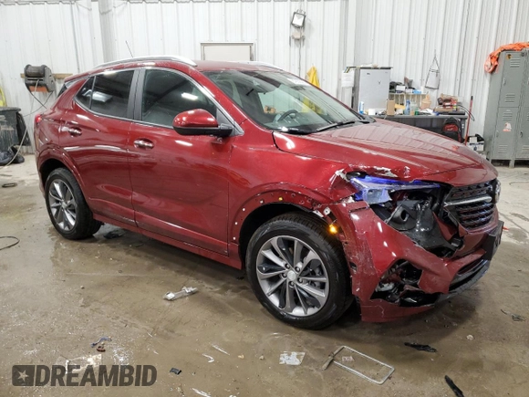 2022 Buick Encore GX Select with VIN KL4MMESL0NB128061, listed as a Copart auction lot 87652585 with 5,456 mi miles and Non repairable. Bid and sale history available at DreamBid. Image 4.